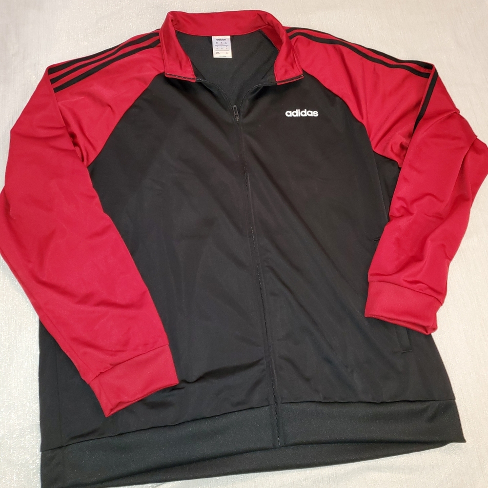 Adidas zip up track jacket